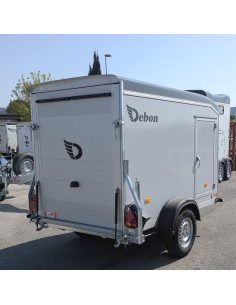 FOURGON ROADSTER 255 - 255x125x155 - 1300 KG - COMPOSITE - GRIS + P. LATERALE (Debon) 2