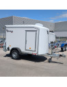 FOURGON ROADSTER 255 - 255x125x155 - 1300 KG - COMPOSITE - BLANC + P. LATERALE (Debon)