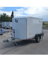 FOURGON ROADSTER 255 - 255x125x155 - 1300 KG - COMPOSITE - BLANC + P. LATERALE (Debon)