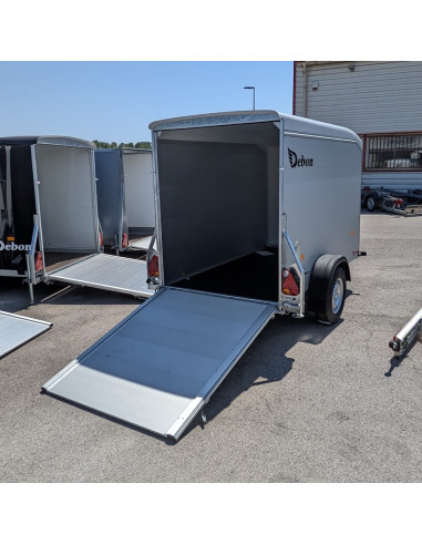 FOURGON ROADSTER 255 - 255x125x155 - 1300 KG - ALUMINIUM - BLANC (Debon)