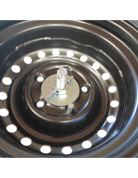 ROUE DE SECOURS 155/70x13 ET SUPPORT / C220 (Debon)