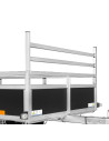 PORTE ECHELLE - MC ALU PRO CLASSIC WOOD - Largeur 133 (Saris)