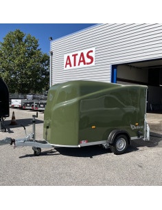 FOURGON CARGO 295*152*170 - 1300 KG - NATURAL GREEN + P. LATERALE  (Debon)