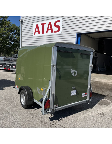 FOURGON CARGO 295*152*170 - 1300 KG - NATURAL GREEN + P. LATERALE  (Debon)