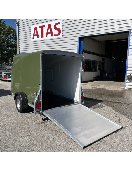 FOURGON CARGO 295*152*170 - 1300 KG - NATURAL GREEN + P. LATERALE  (Debon)