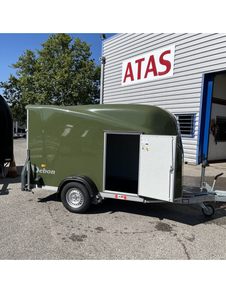 FOURGON CARGO 295*152*170 - 1300 KG - NATURAL GREEN + P. LATERALE  (Debon)