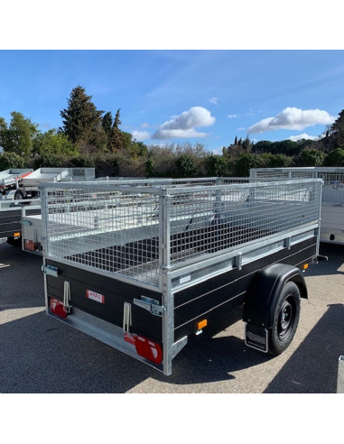 REHAUSSE GRILLAGEE - Hauteur 50 cm - MC ALU PRO CW 255x133 (Saris)