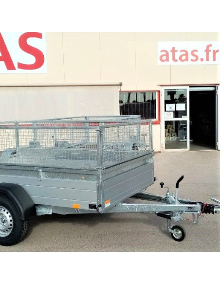 REHAUSSE GRILLAGEE - Hauteur 50 cm - MC ALU PRO 255x153 (Saris)