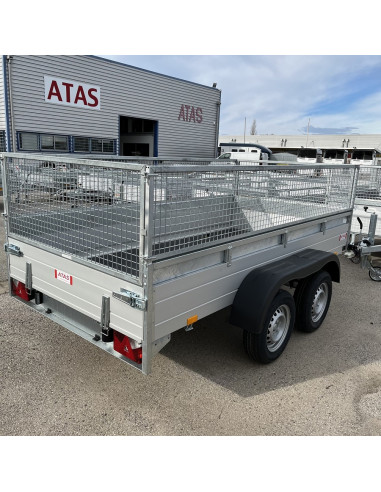 REHAUSSE GRILLAGEE - Hauteur 50 cm - MC ALU PRO 305x153 (Saris)