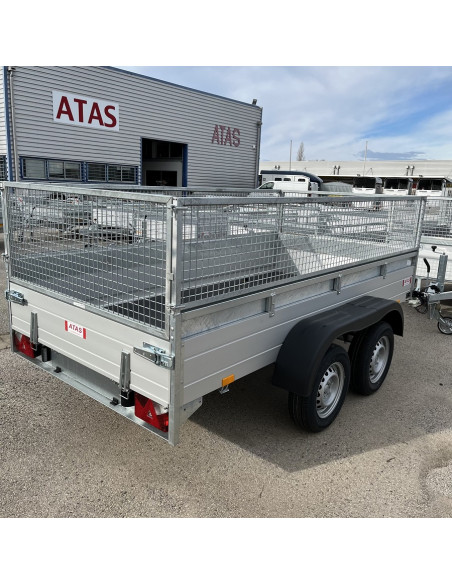 REHAUSSE GRILLAGEE - Hauteur 50 cm - MC ALU PRO 305x153 (Saris)
