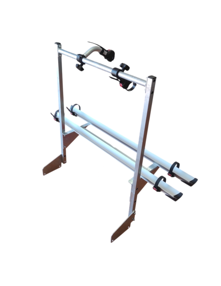 PORTE 2 VELOS Pour REMORQUE TRANSVERSALE CCT4 (Yo Remorques)