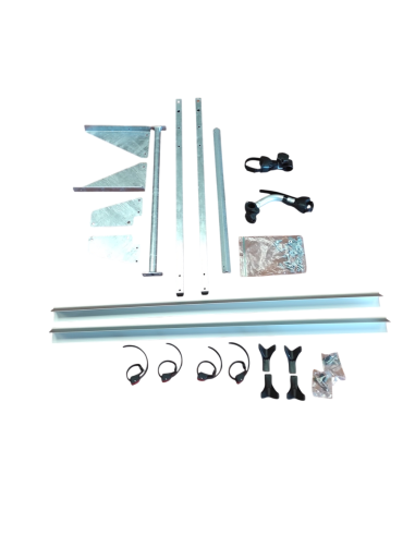 PORTE 2 VELOS Pour REMORQUE TRANSVERSALE CCT4 (Yo Remorques)