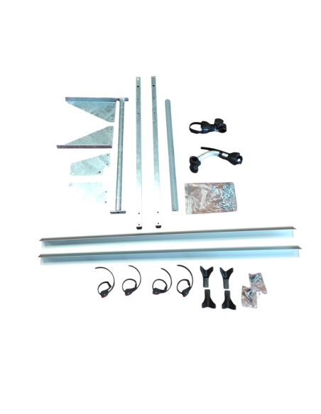 PORTE 2 VELOS Pour REMORQUE TRANSVERSALE CCT4 (Yo Remorques)
