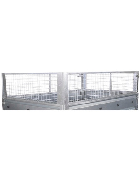 REHAUSSE GRILLAGEE - Hauteur 40 cm - RUSTIQUE R250 - R256 - PROLAME PL236 (Sorel)