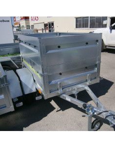 REHAUSSE TOLE PLEINE - Hauteur 37 cm - RUSTIQUE R150 (Sorel) 2