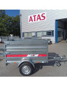 REHAUSSE TOLE PLEINE - Hauteur 40 cm - EXPERT LC ACIER 171 (Erde)