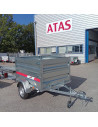 REHAUSSE TOLE PLEINE - Hauteur 40 cm - EXPERT LC ACIER 171 (Erde)