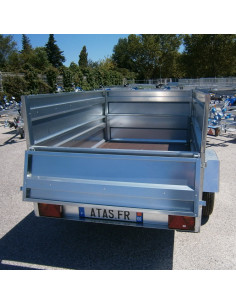 REHAUSSE TOLE PLEINE - Hauteur 37 cm - RUSTIQUE R200 (Sorel) 2