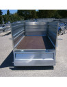 REHAUSSE TOLE PLEINE - Hauteur 37 cm - RUSTIQUE R200 (Sorel)