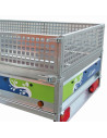 REHAUSSE TOLE PERFOREE - Hauteur 35 cm - SPE150 ALICANTE BAG150 (Lider)
