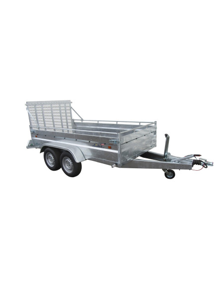 HAYON ARRIERE / PONT DE CHARGEMENT + 2 BEQUILLES - Hauteur 120 cm / 1000 kg - ROBUST 3 m (Lider)
