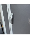 POIGNEE + SERRURE INOX COMPLETE pour PORTE de VAN L 1295mm (Cheval Liberte)