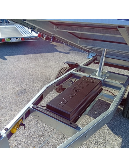 BENNE K1 BLACK 256*150 - 1350 KG (Saris)
