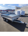 TRIBENNE 310*176 - 3000 KG PTC 2 ESSIEUX - ACIER HDS (Saris)