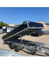 TRIBENNE K3 BLACK 406*204 HD E - 3500 KG PTC (Saris)