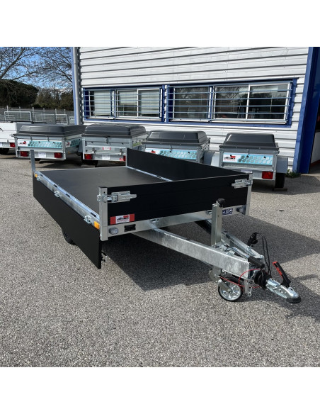 PLATEAU RIDELLE Black 276*150 1350 KG PTC (Saris)