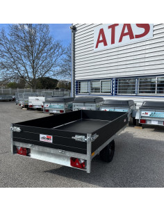 PLATEAU RIDELLE Black 276*150 1500 KG PTC (Saris) 2