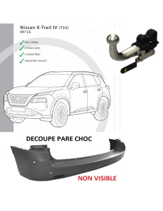2728T36  ATTELAGE  NISSAN X-TRAIL IV  DE 09/22 - 