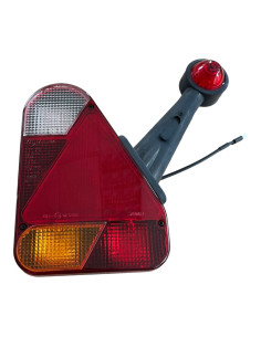 FEU AJBA FP70 TRIANGULAIRE DROIT + GABARIT DEPORTE (Connectique carrée) 