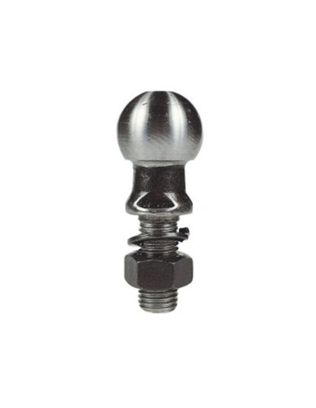 BOULE DROITE DE 50 ROUTIERE ACIER FORGE FILETAGE  Ø 24 TRACTION 3,5T 