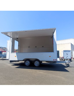 OCCASION COMMERCIALE 360*203*230 1300 KG VOLET LATERAL - PORTE ARRIERE