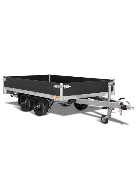 PLATEAU RIDELLE Black 306*170 2000 KG PTC (Saris)
