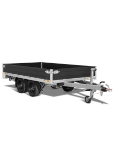 PLATEAU RIDELLES Black 306*184 3500 KG PTC (Saris)