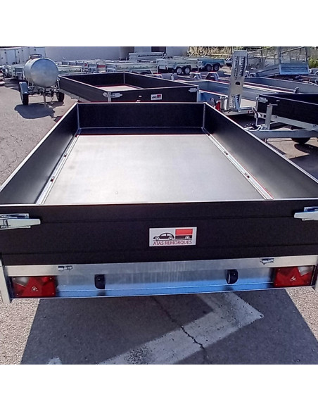 PLATEAU RIDELLES BLACK 356*184 2700 KG PTC (Saris)