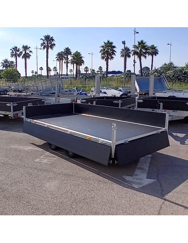 PLATEAU RIDELLES BLACK 356*184 2700 KG PTC (Saris)