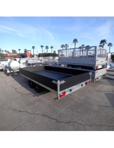 PLATEAU RIDELLES Black 406*184 2700 KG PTC (Saris)