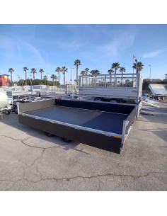PLATEAU RIDELLES Black 406*184 2700 KG PTC (Saris) 2