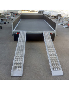 PLATEAU RIDELLES BLACK RAMPE PREMIUM INTEGREES 406*204 2700 KG PTC (Saris)