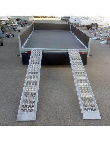 PLATEAU RIDELLES BLACK RAMPE PREMIUM INTEGREES 406*204 2700 KG PTC (Saris)