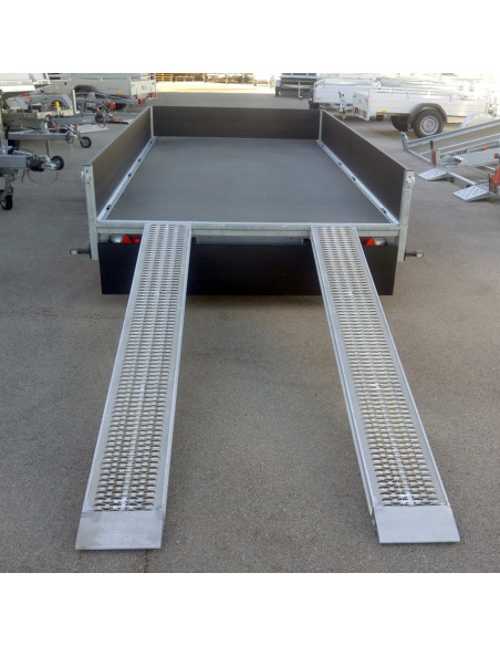 PLATEAU RIDELLES BLACK RAMPE PREMIUM INTEGREES 406*204 2700 KG PTC (Saris)