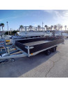 PLATEAU RIDELLES 406*204 BLACK 3500 KG PTC (Saris)