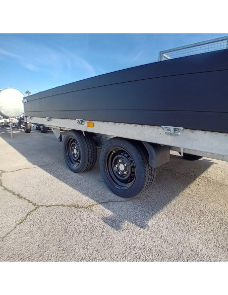 PLATEAU RIDELLES 406*204 BLACK 3500 KG PTC (Saris)