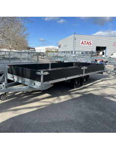 PLATEAU RIDELLES HD Black 506*224 3500 KG PTC (Saris) Stock Uniquemeent)