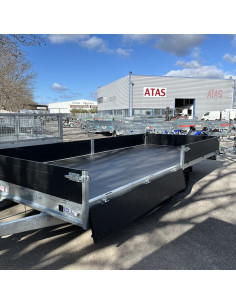PLATEAU RIDELLES HD Black 506*224 3500 KG PTC (Saris) Stock Uniquemeent) 2