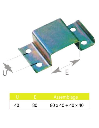 OMEGA POUR FIXATION DE CHANDELLE DE 40 SUR...