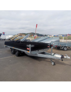 PLATEAU RIDELLES Black 406*184 3500 KG PTC (Saris) 2